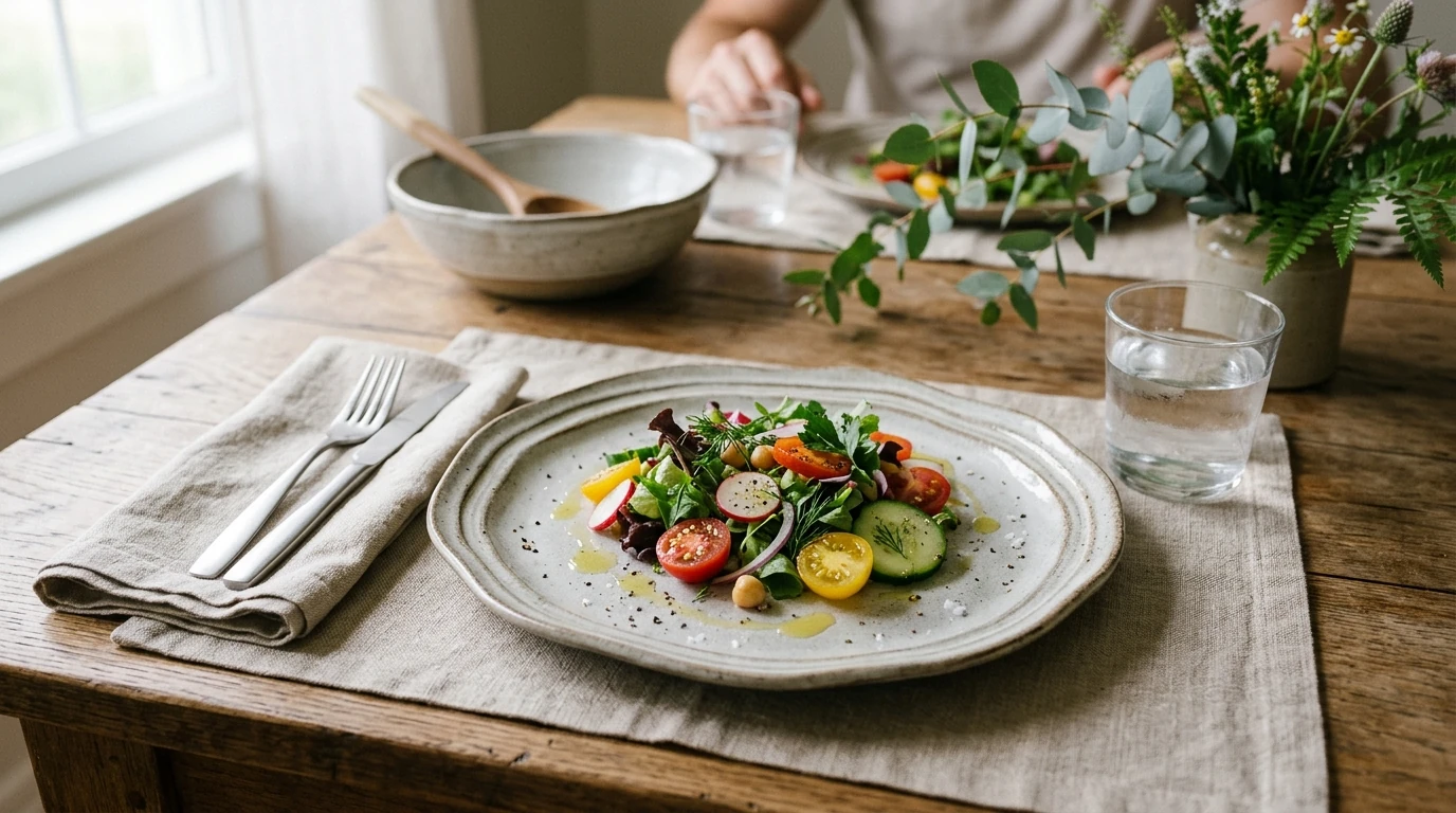 How to Style Irregular Oval Ceramic Plates